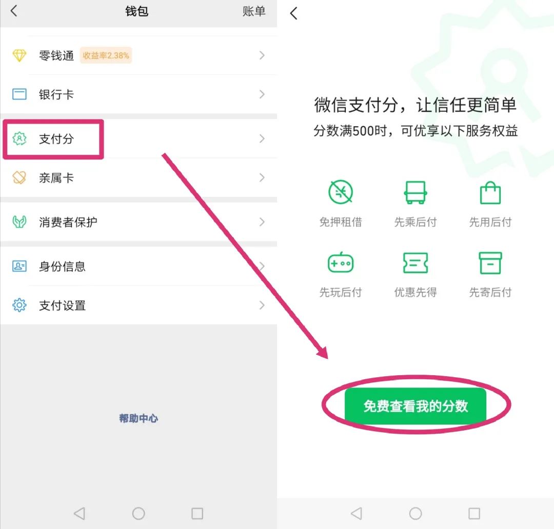 微信信用支付分怎么查看,我也是今天才知道,涨知识了