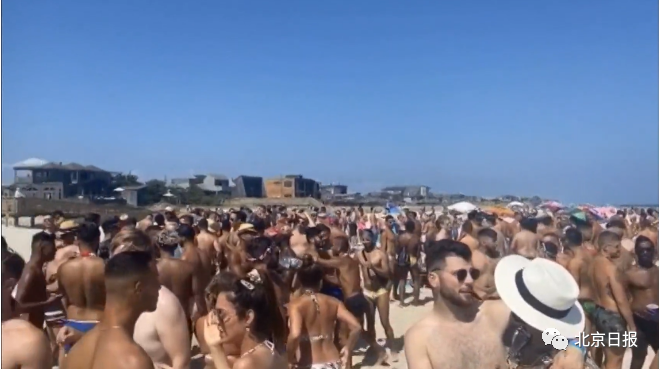 热点|以身试毒上瘾了？美国大型户外蹦迪现场画面曝光，多人感染新冠