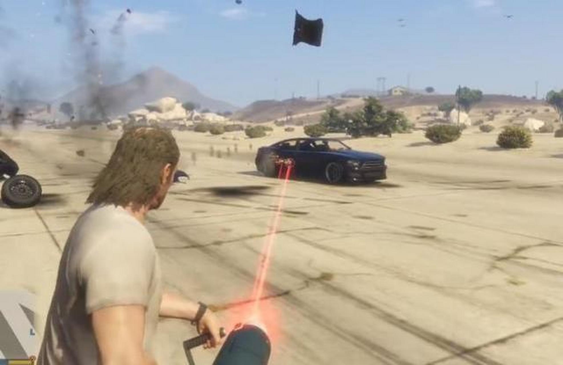 《gta5》加特林機槍進化史,湯米的最強神器,滿滿的童年回憶