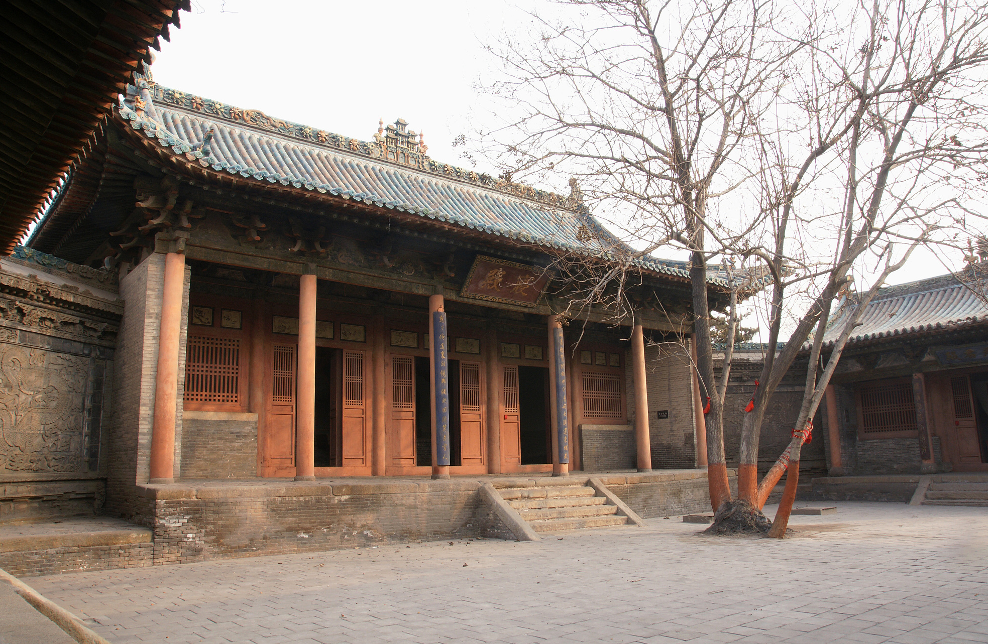 山西有一关圣帝庙,不仅是重点文保单位,还是瞻仰关帝祖庙的圣地