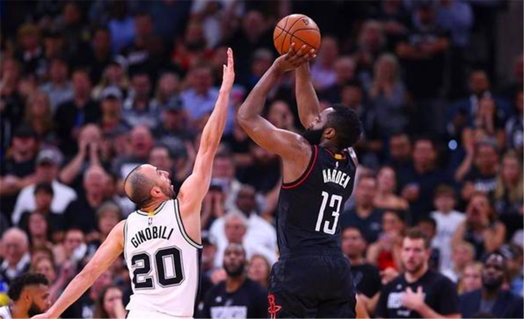 哈登三分球数据将超越汤普森和吉诺比利,升至历史第四