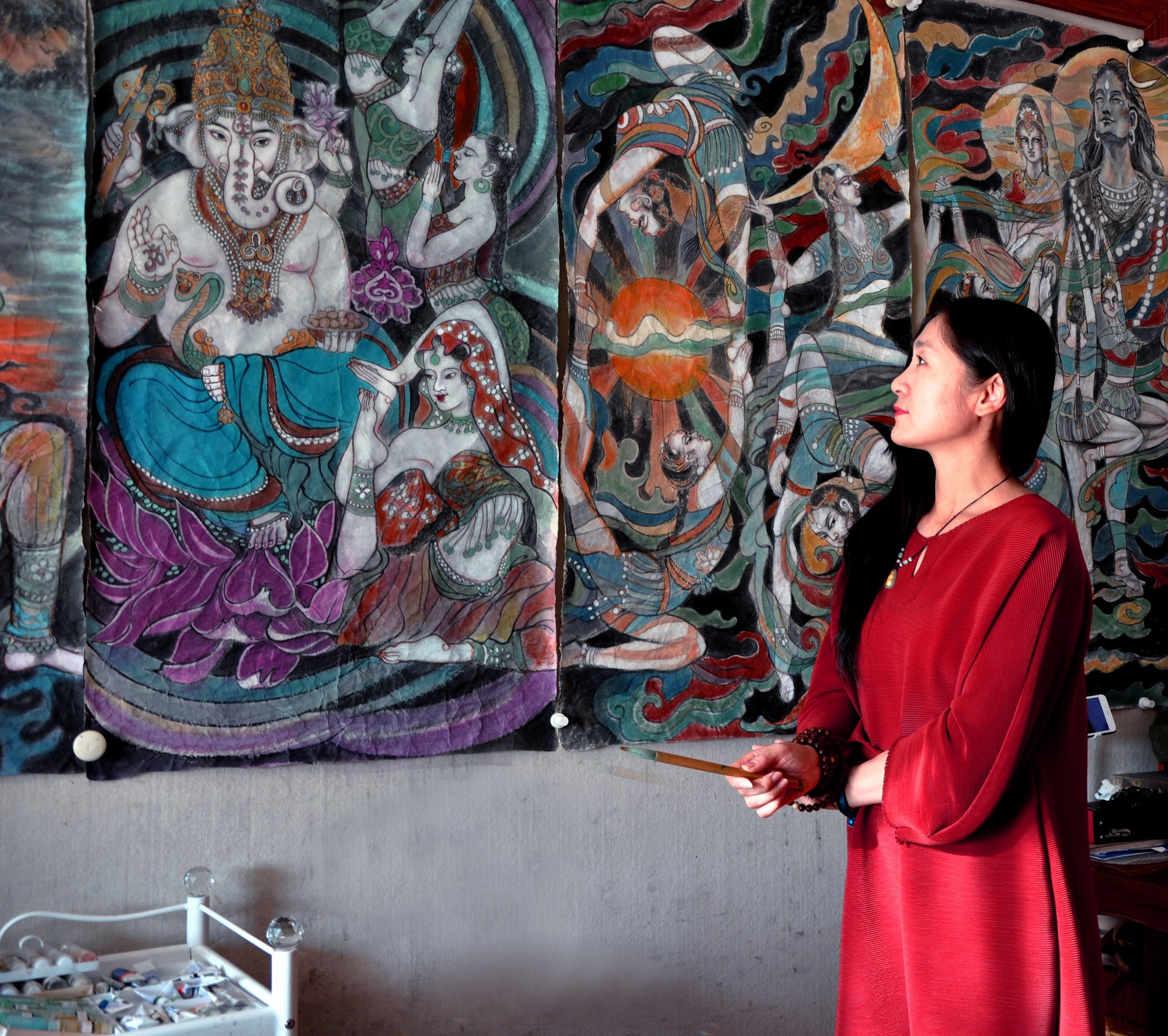 人民美术家——"用心灵感受生活"女画家穆春华