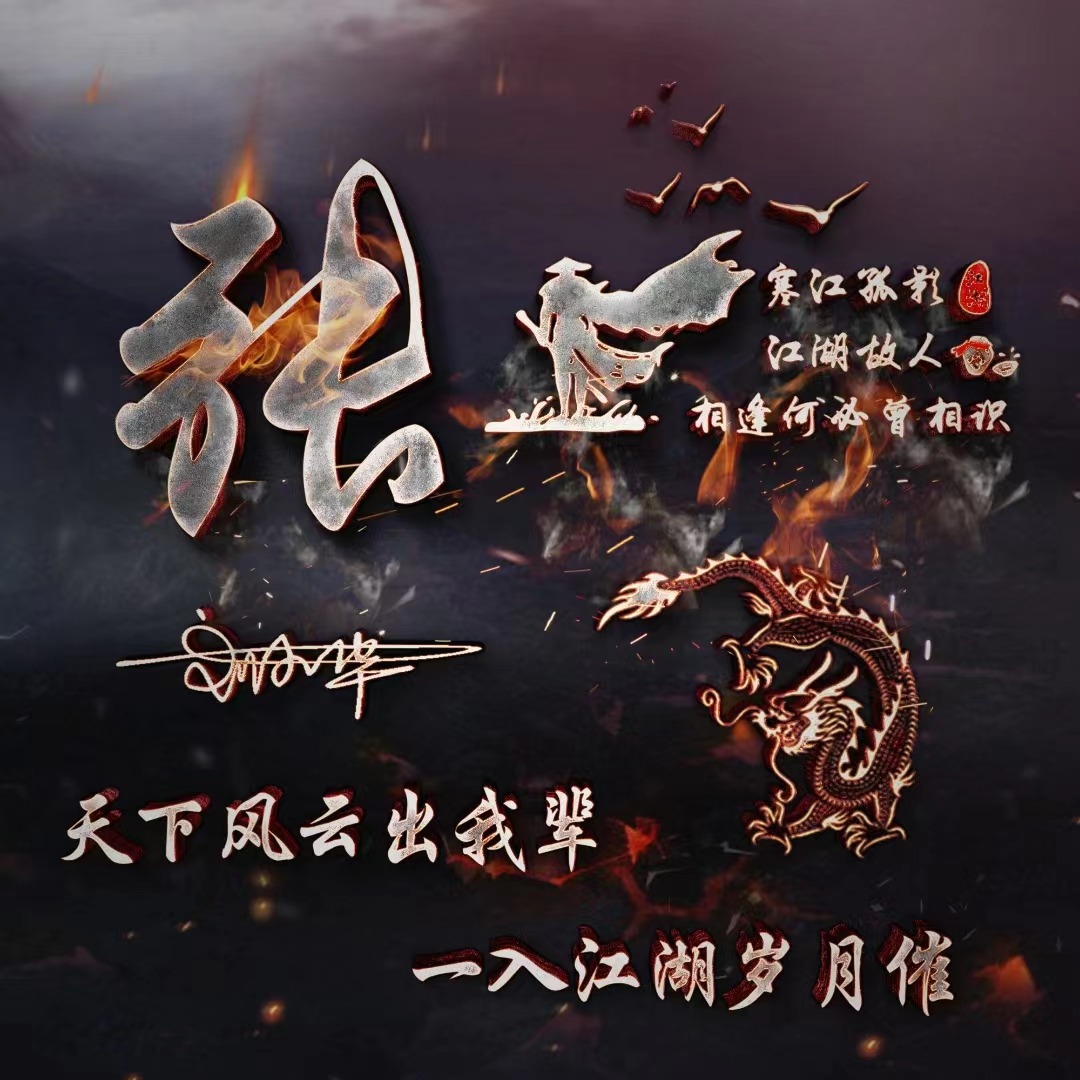 姓氏头像第19期,66张3d金属生肖款大气个性签名头像,有你的吗?