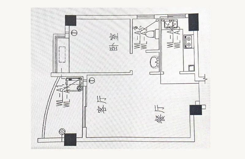 廈門·滙豐家園47㎡:拋棄客廳,沙發,小戶型學區房教科書級翻新