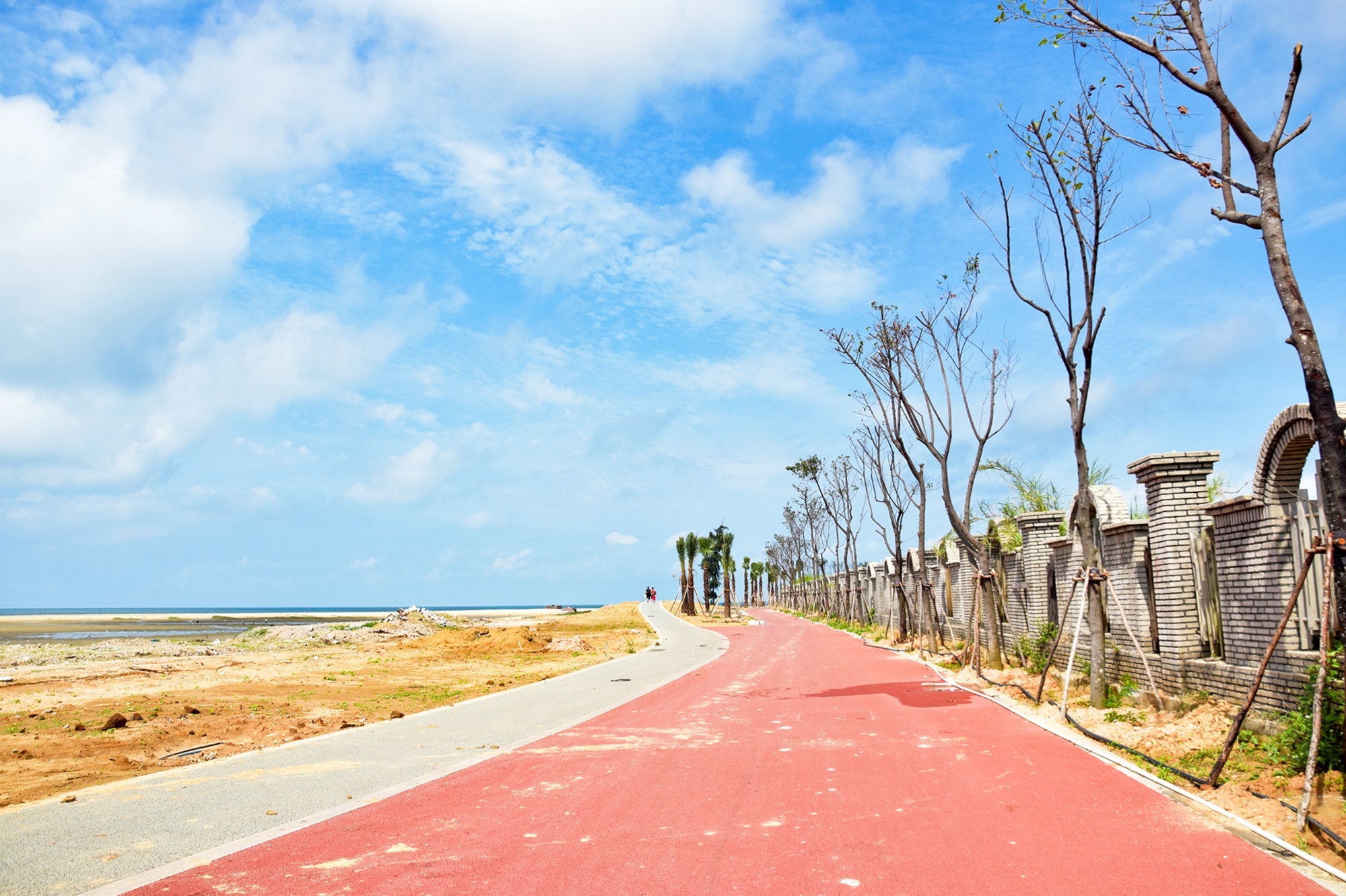 广西最美的滨海绿道!北海市银滩西区滨海绿道建成进入倒计时