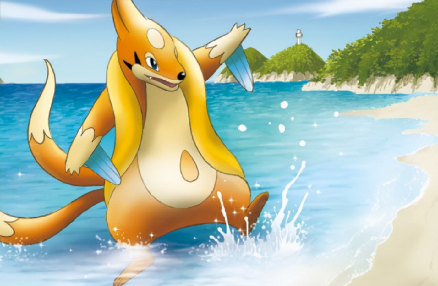 《宝可梦》经常被遗忘的雨天打手,使用浮潜鼬的对战理由在哪?