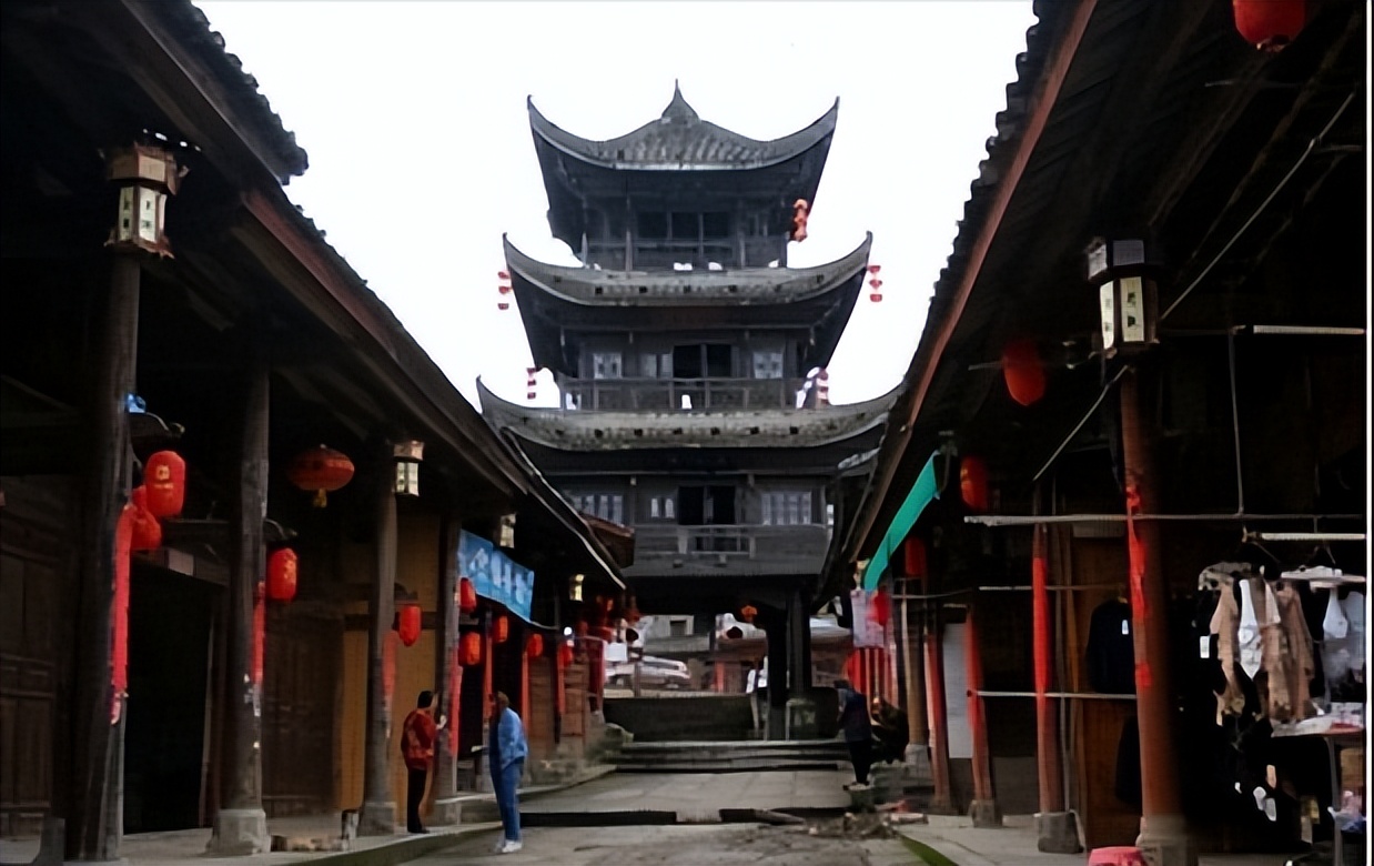 寻镇四川南充|老观古镇,米仓道枢纽,古奉国中心