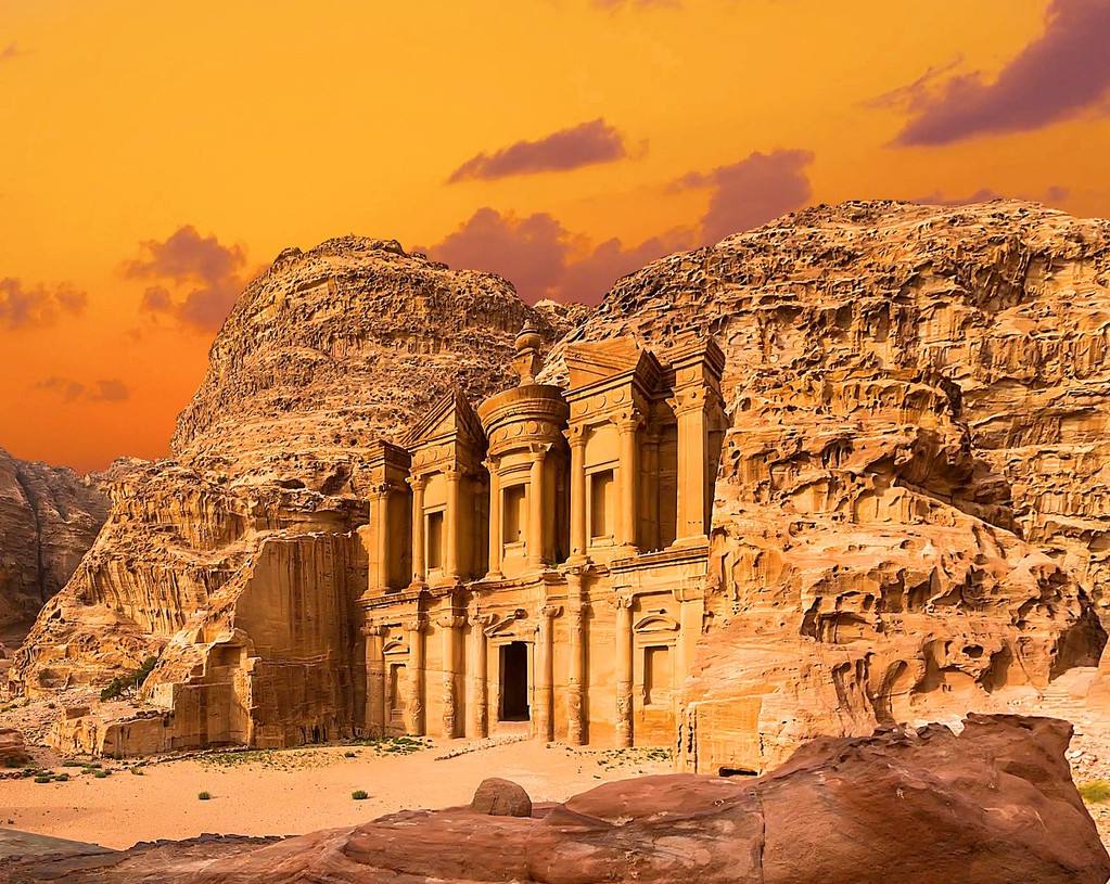 佩特拉古城:沙漠中的神秘之花