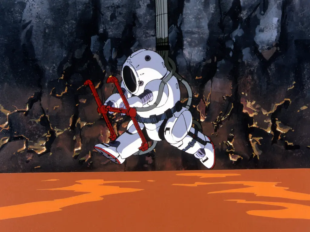 新世纪福音战士第八使徒胎天使高温高压下的熔岩潜行者