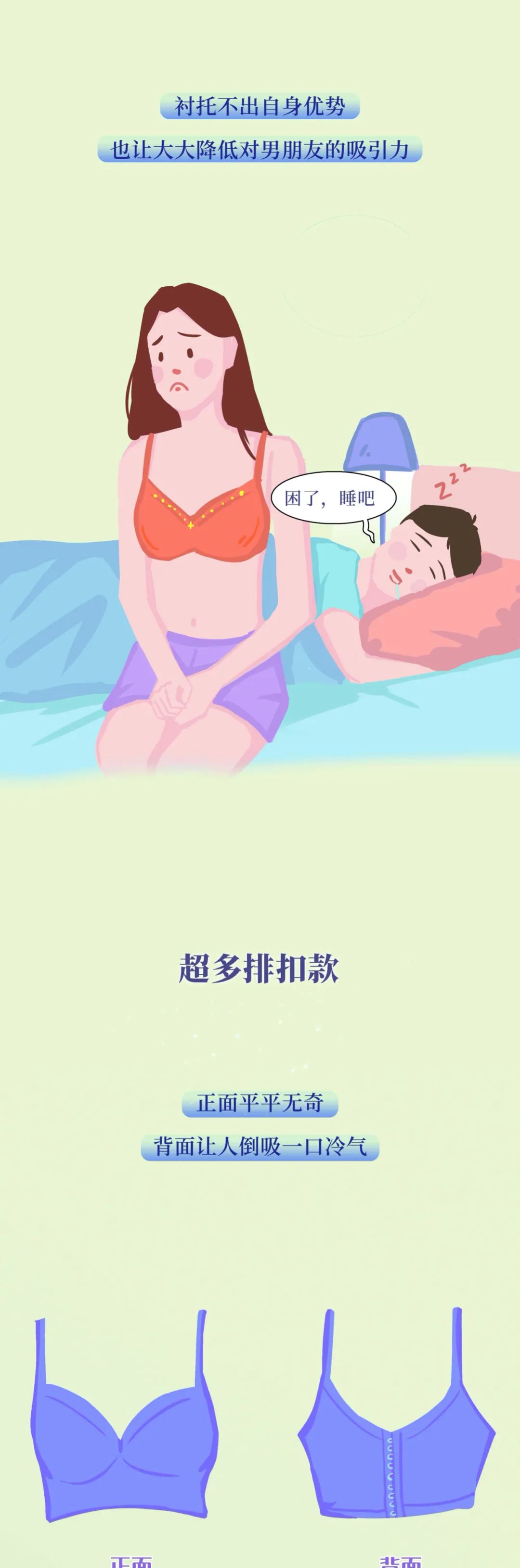 男生不喜欢女生穿啥样的内衣?女生或许还不知道(进来看看)