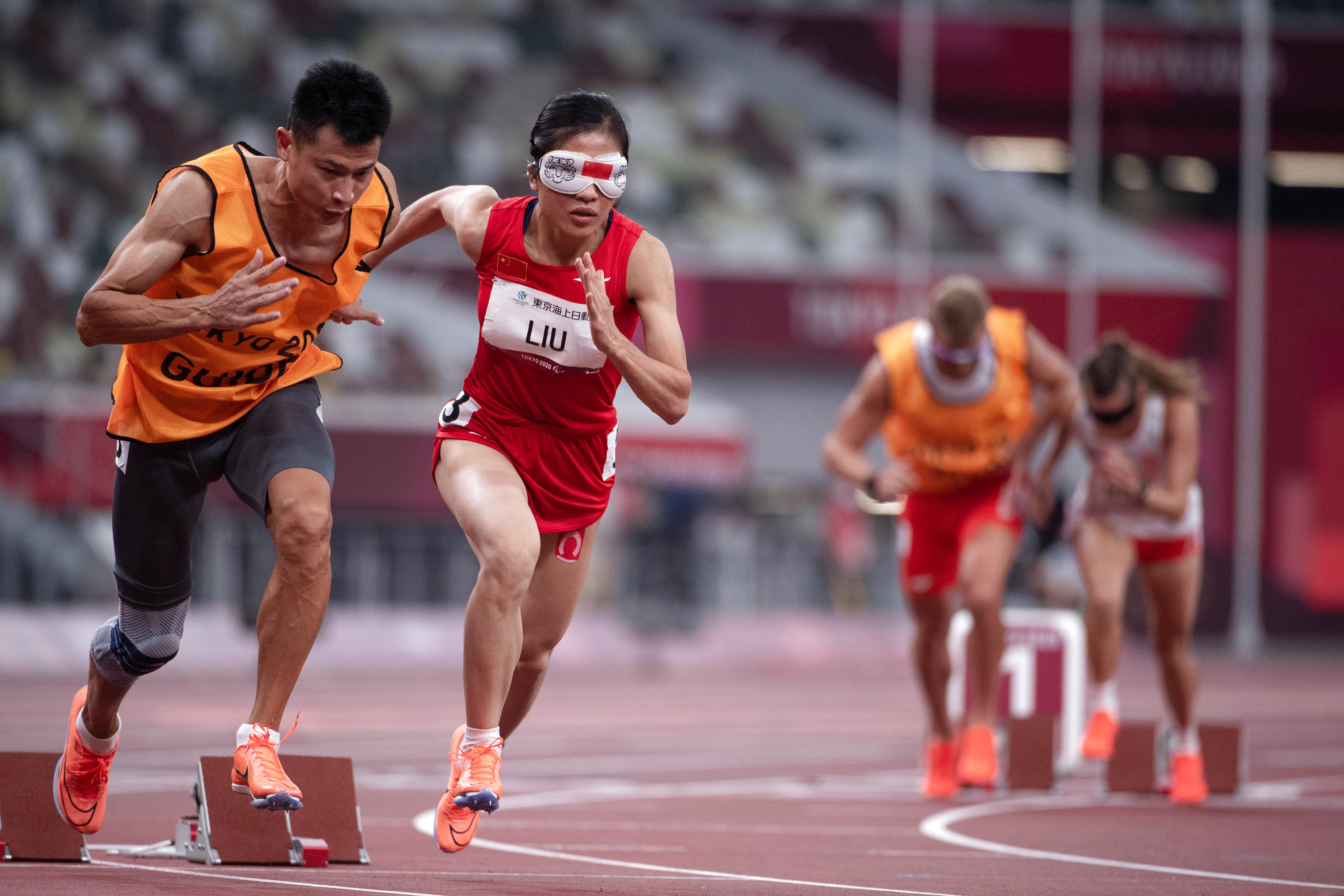 田径——女子400米t11级:刘翠青晋级决赛