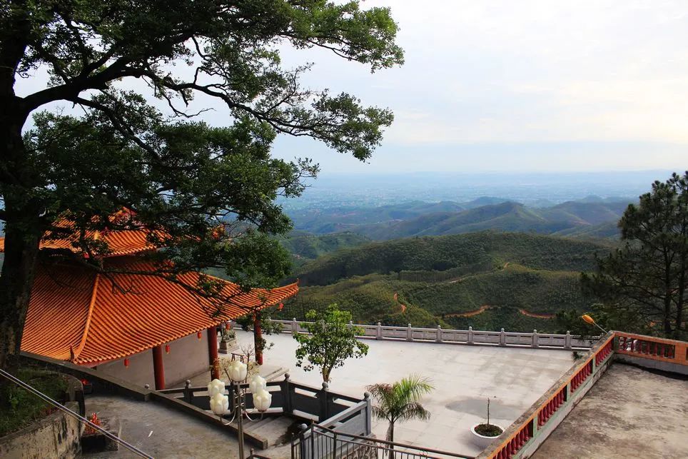 興寧古八景——雞鳴春曉!犬吠雲中仙客到,雞鳴山上日輪升