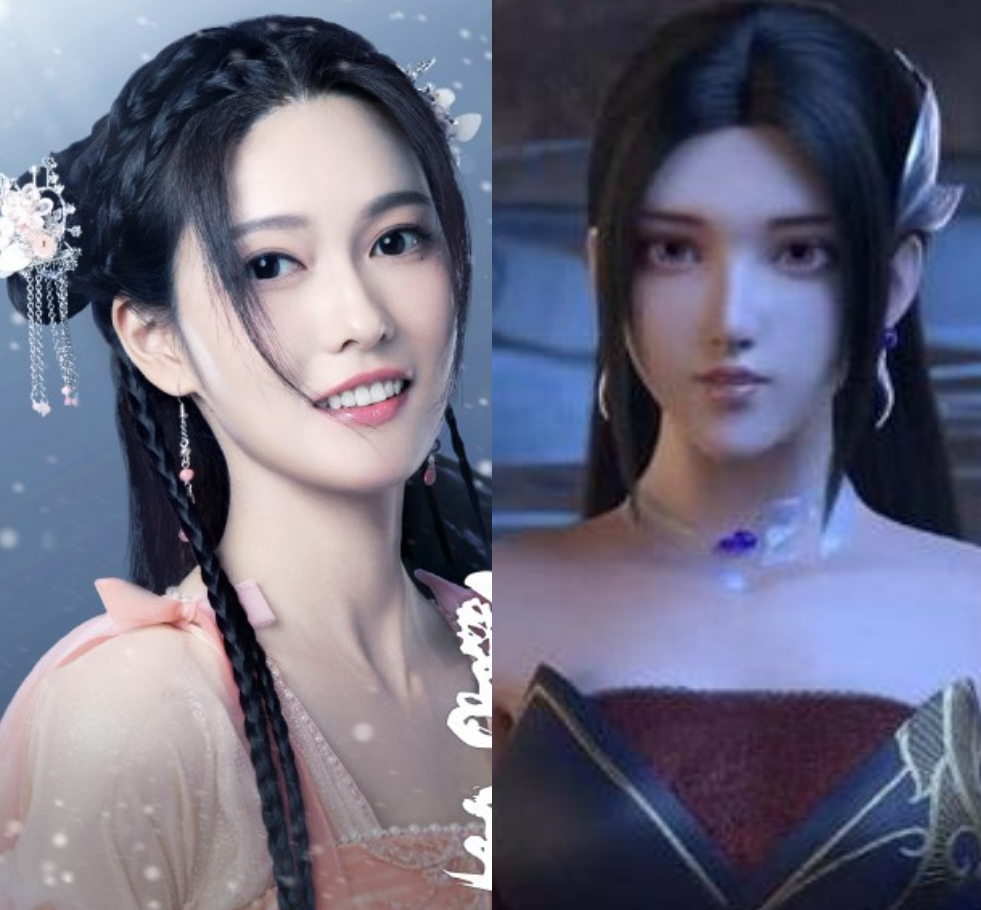 《雪鹰领主》动漫真人对比,许凯颜值神还原,古力娜扎身材不足