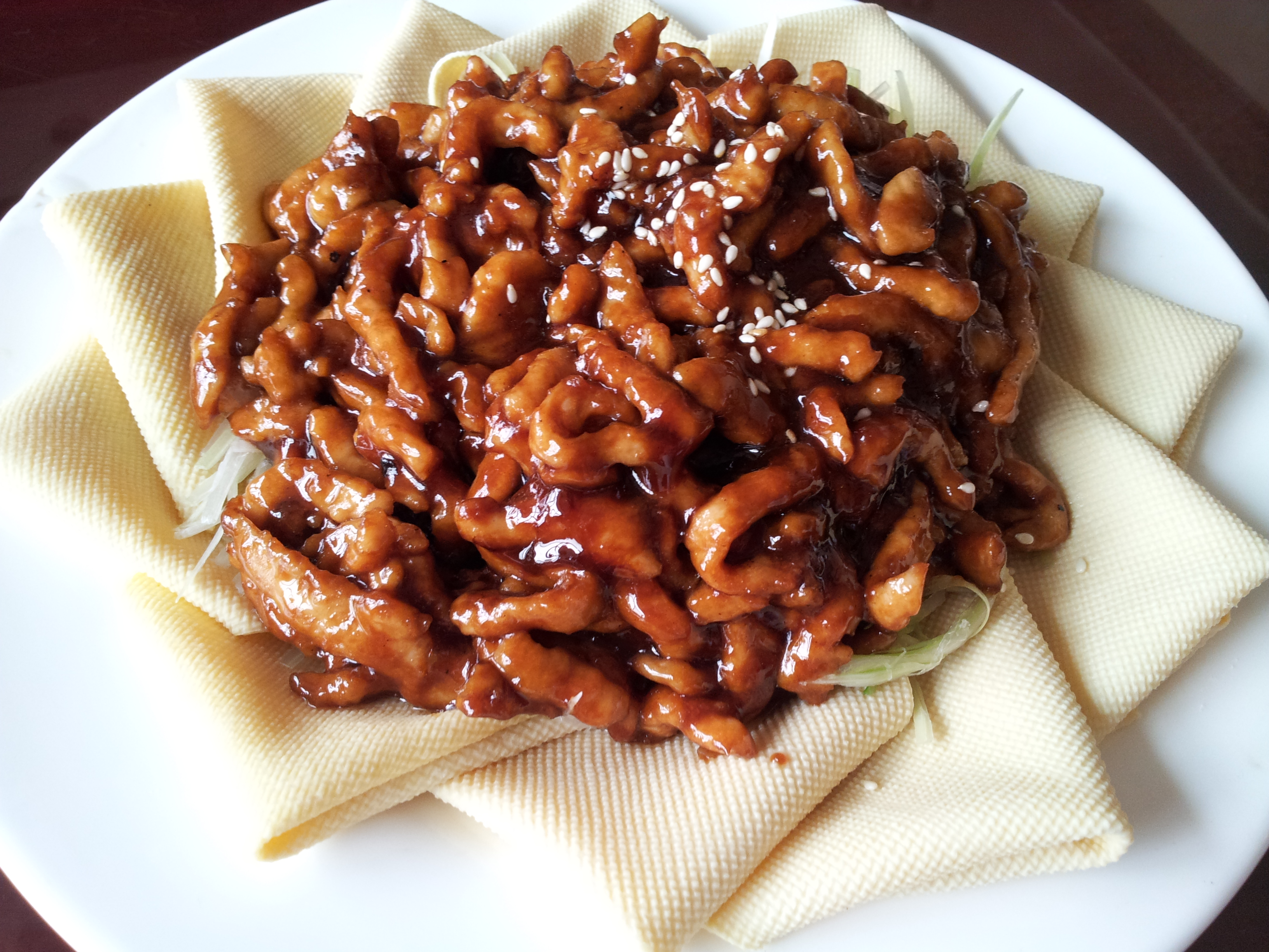 「美食菜谱」家常京酱肉丝:北方家常菜,咸鲜适口,老少皆宜!
