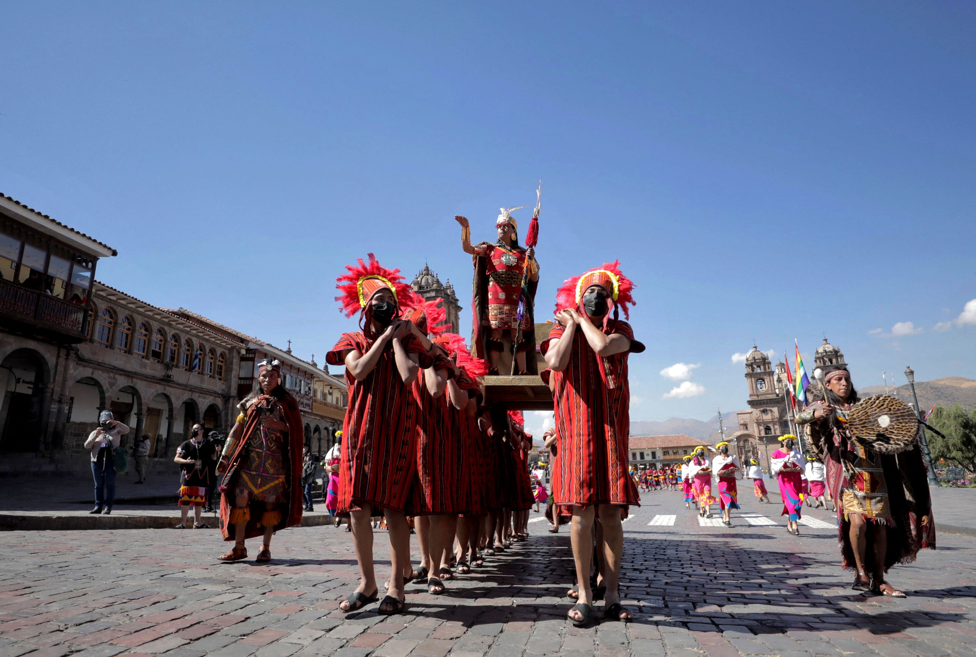秘鲁庆祝传统节日"太阳节"