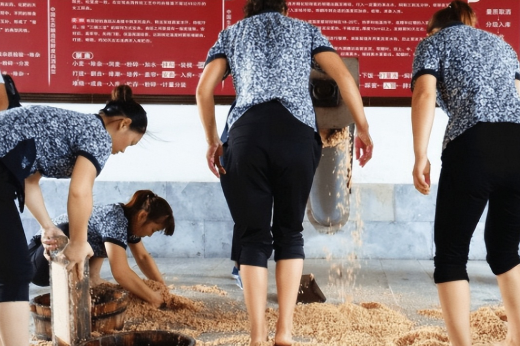 茅台女员工的"工作照"火了,引起网友热议:看完谁还敢喝?