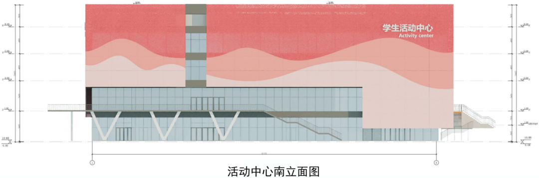 活动中心 宿舍楼 看台,济南德润中学即将扩建!