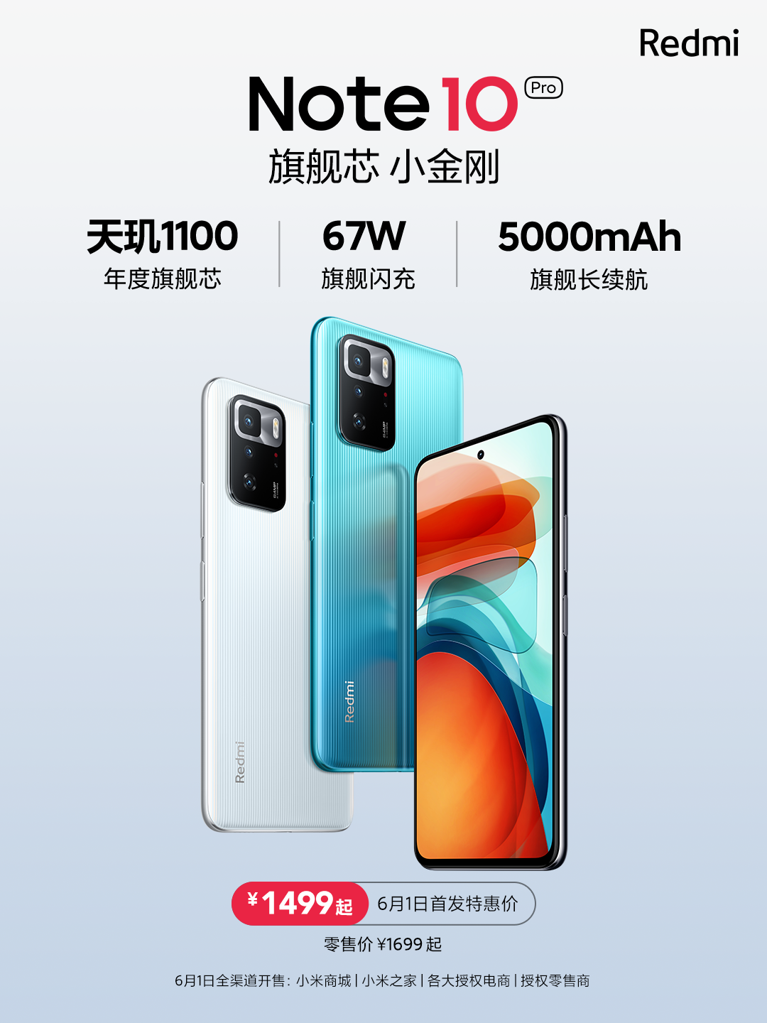 redmi note10系列发布,999元起售价真良心,pro强烈推荐!