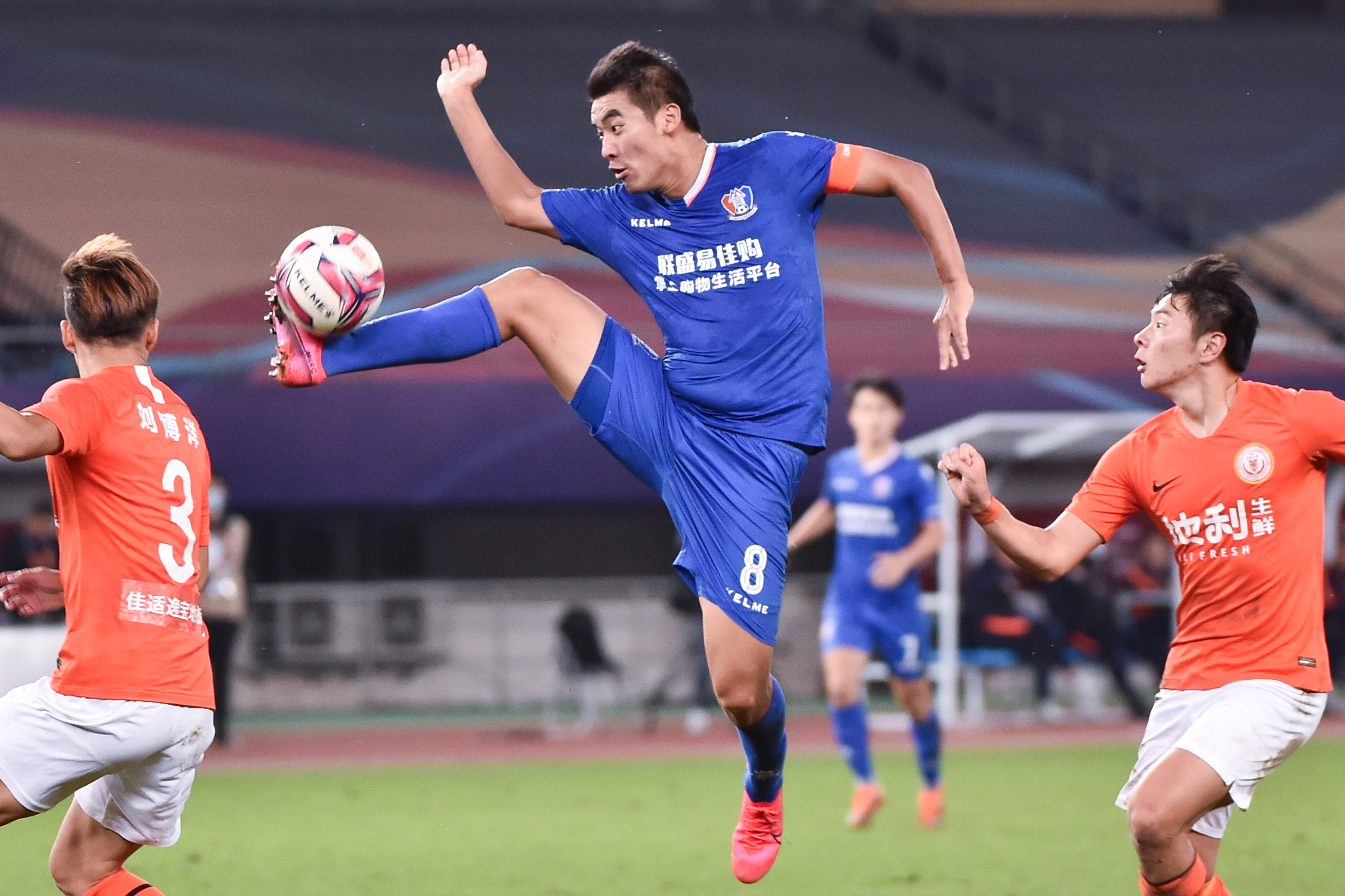 足球——中甲保级附加赛:江西联盛保级成功(13)