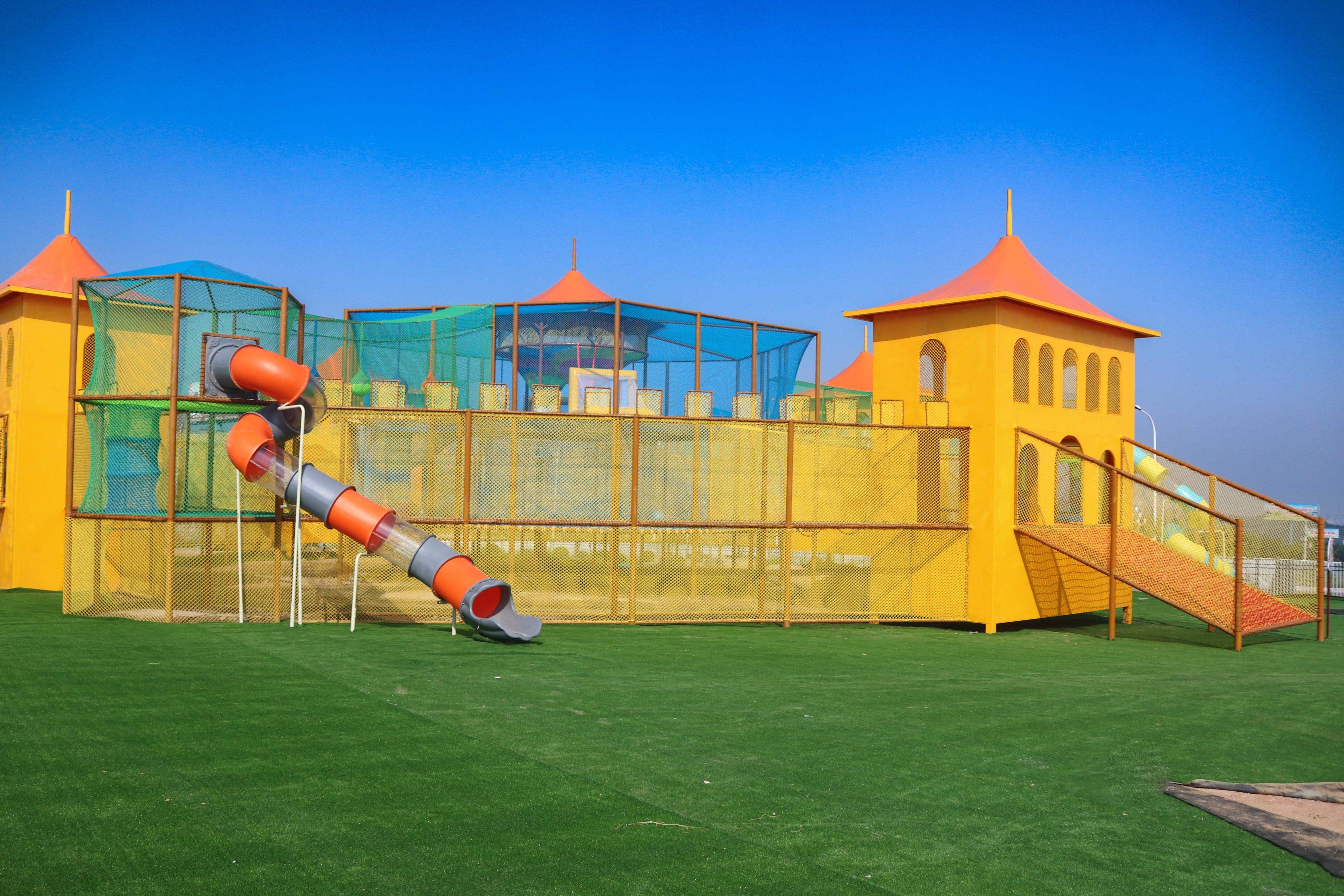 多样化游乐项目——渭南市美好生活示范区这个无动力乐园即将开业!