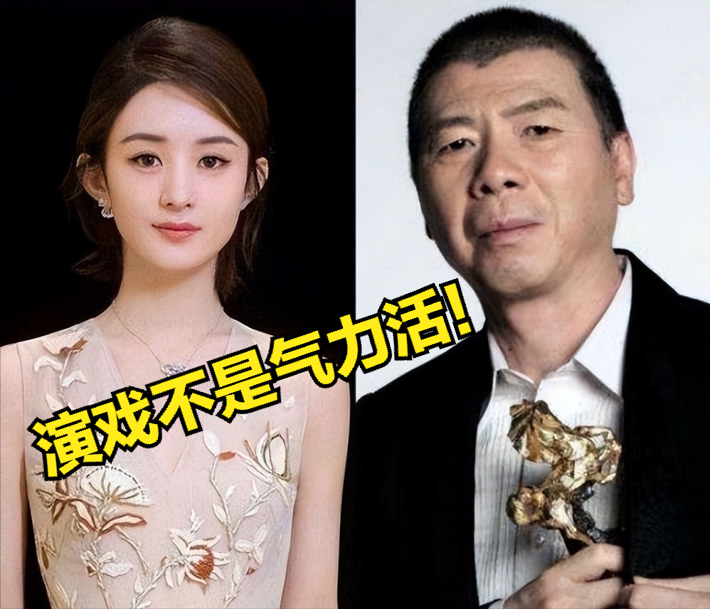 进圈多亏冯小刚,赵丽颖被训:演戏不是力气活,何必像狗一样卖力