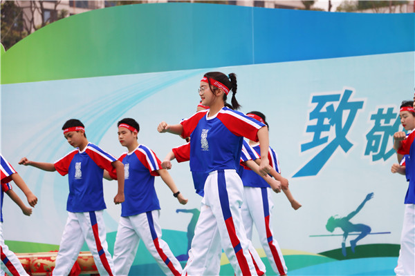 首届艺体季开幕!省教科院附中"艺体融合"擦出别样火花