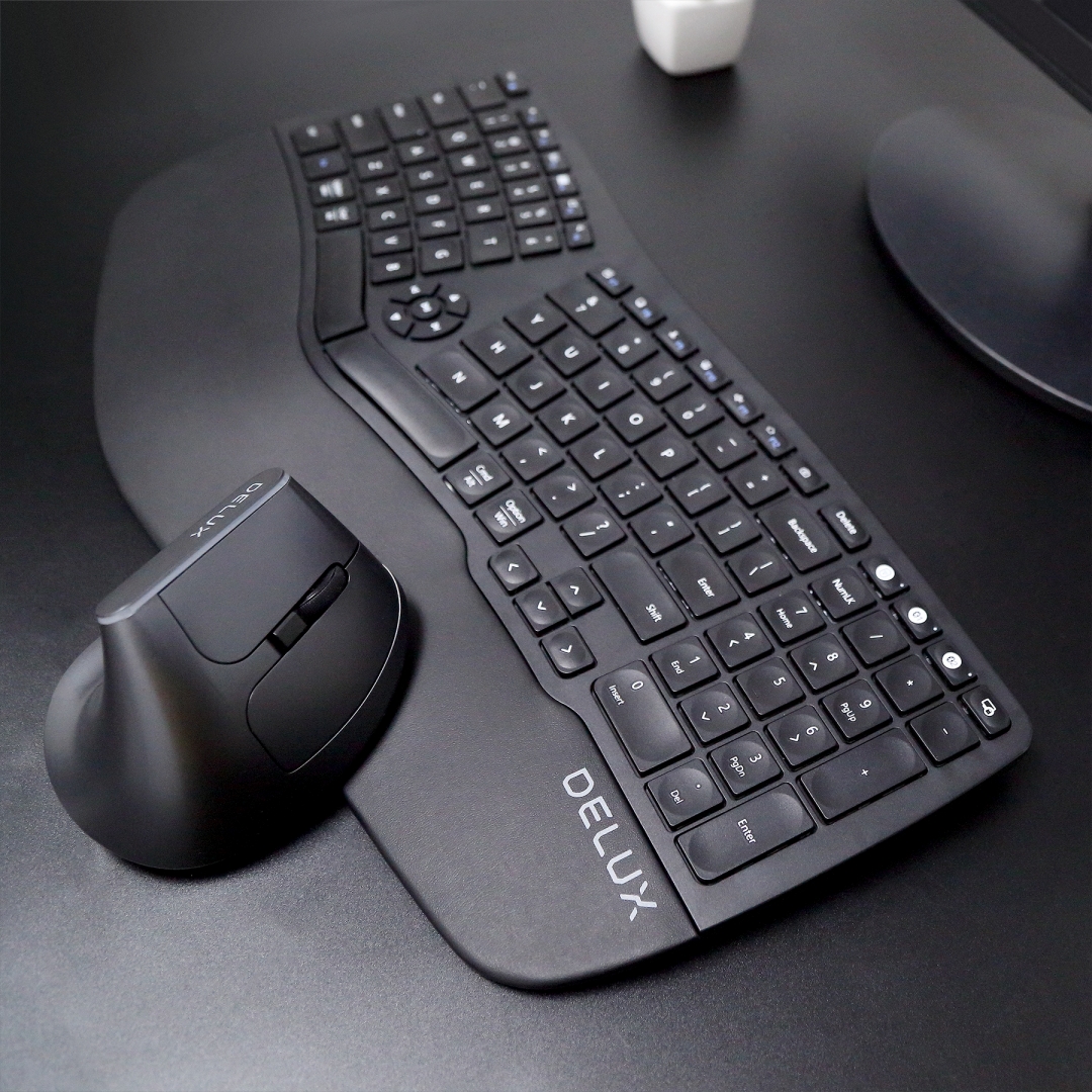 人体工程学键盘,程序员福利来了!能这样打字的都超厉害!