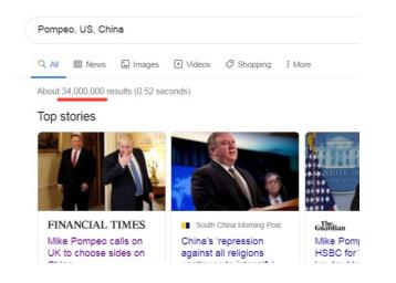 推荐蓬佩奥：“我们撒谎、骗人、偷窃”以及指责中国