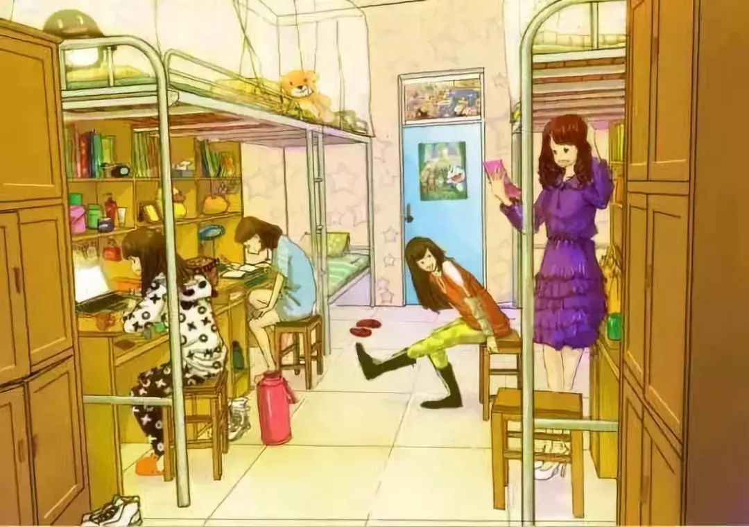 上学两个月就想租房住,当代大学生如何正确处理寝室关系?