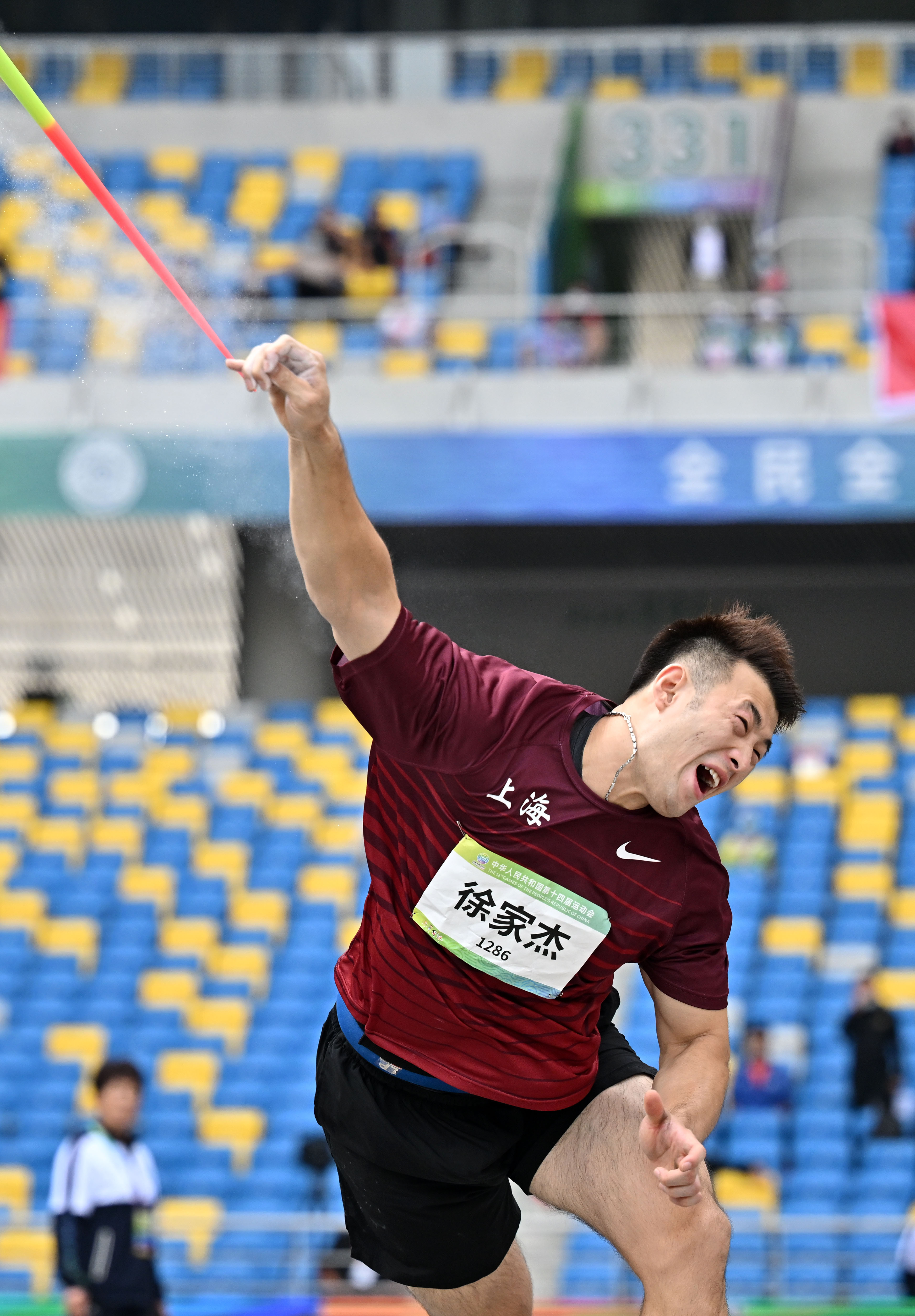 田径——男子标枪决赛赛况