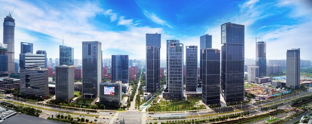 南京河西cbd,华东第二大中央商务区,集金融,文体,商贸于一体