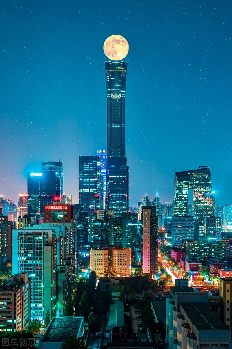 北京第一高楼中国尊背后的故事,附绝美图集