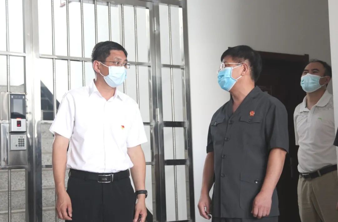市委副书记林常伦到曾都区法院调研队伍教育整顿工作