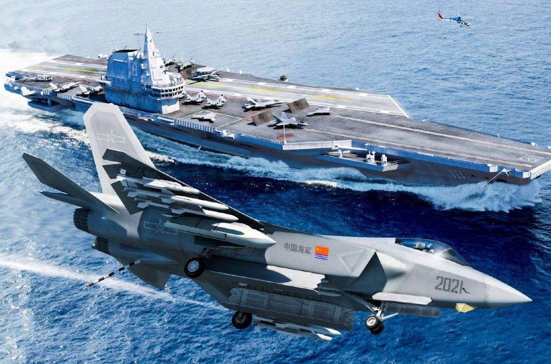 福建舰喜讯不断!从搭工棚到歼35现身,三航母同框指日可待