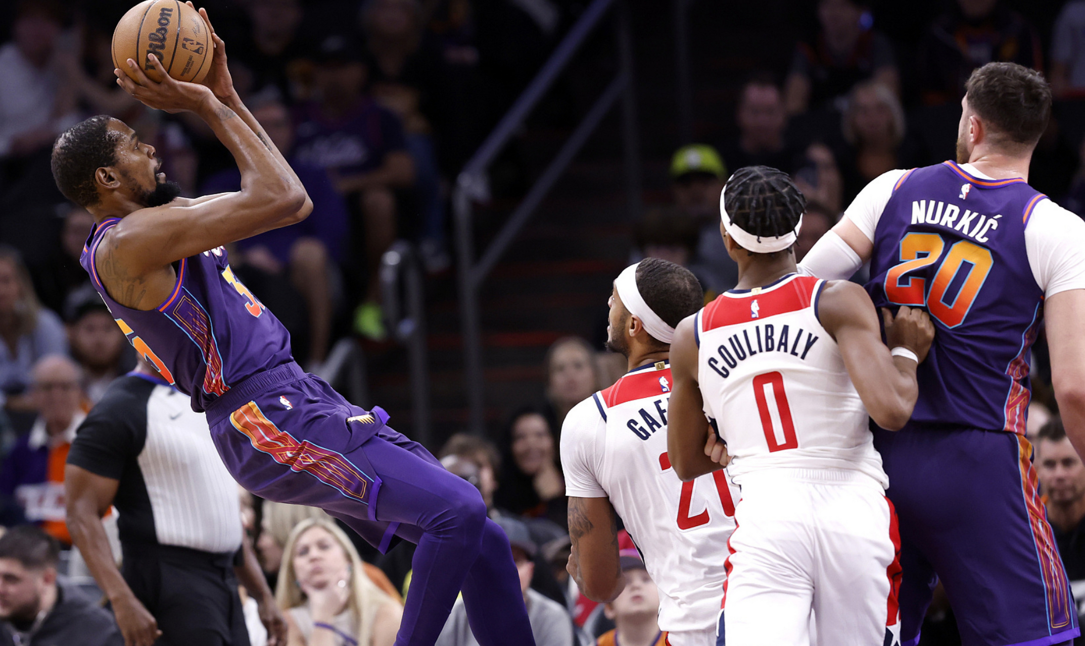 12月18日,nba常规赛太阳击败奇才,结束两连败