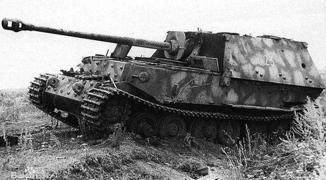 二战德国著名象式坦克歼击车库尔斯克战役击毁苏军坦克700辆