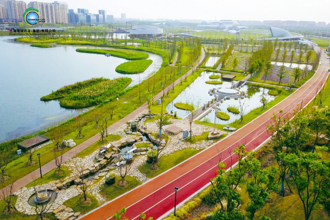 多图来袭:在线逛公园,上海南汇新城星空之境海绵公园