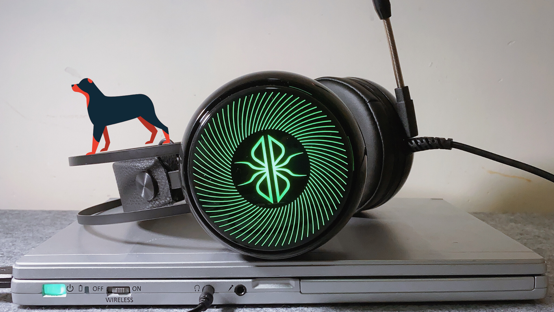 百元头戴式游戏耳机,dacom佩戴舒适还有光