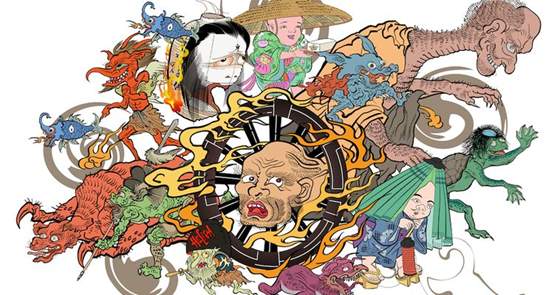 日本传统神话中10大最有名的妖怪,你知道几个?其中居然还有天皇?