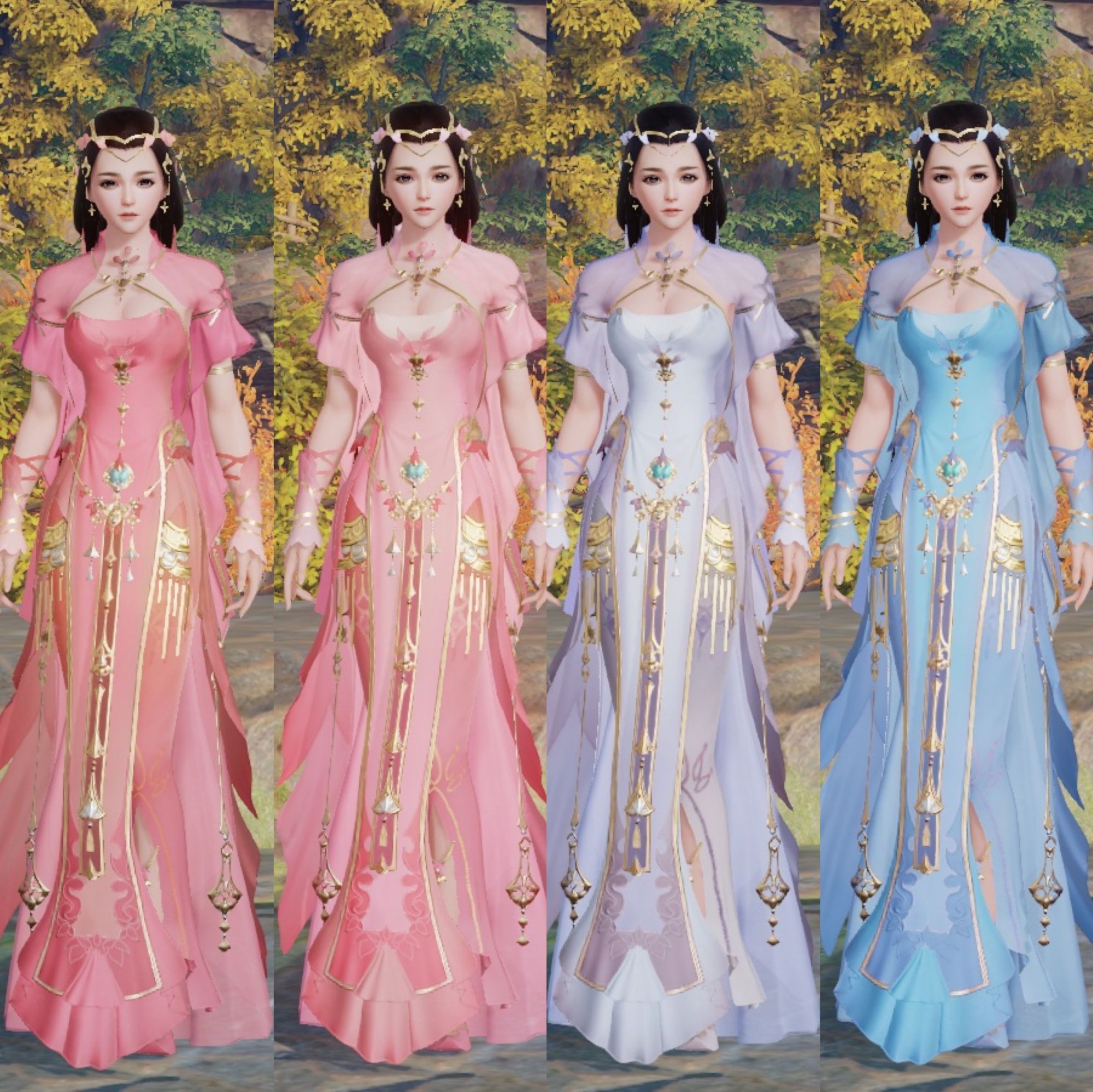 剑网3七秀坊秀姐校服合集其二,商城无滤镜直出全图鉴