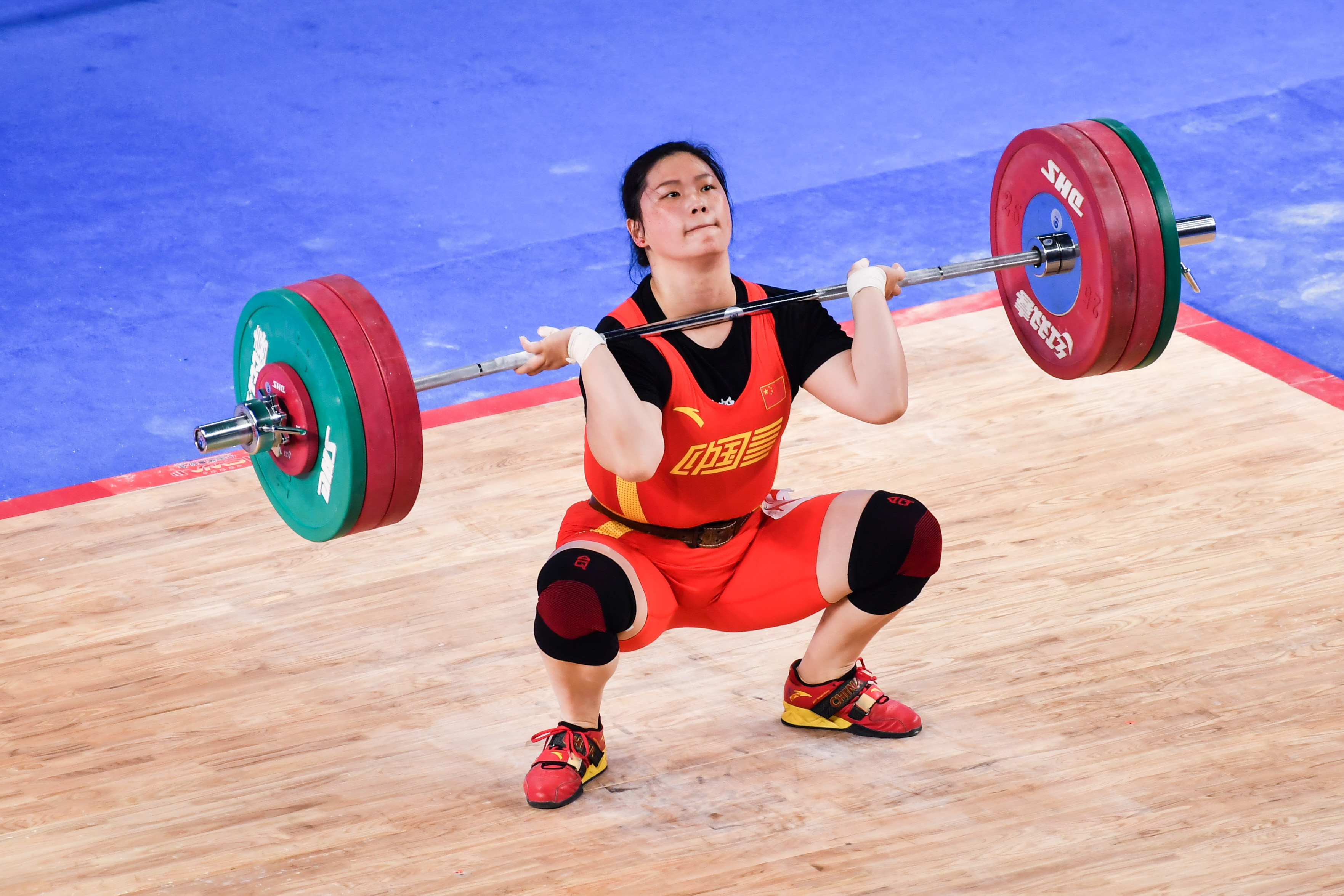 举重——全国女子举重锦标赛81公斤级a组赛况(15)