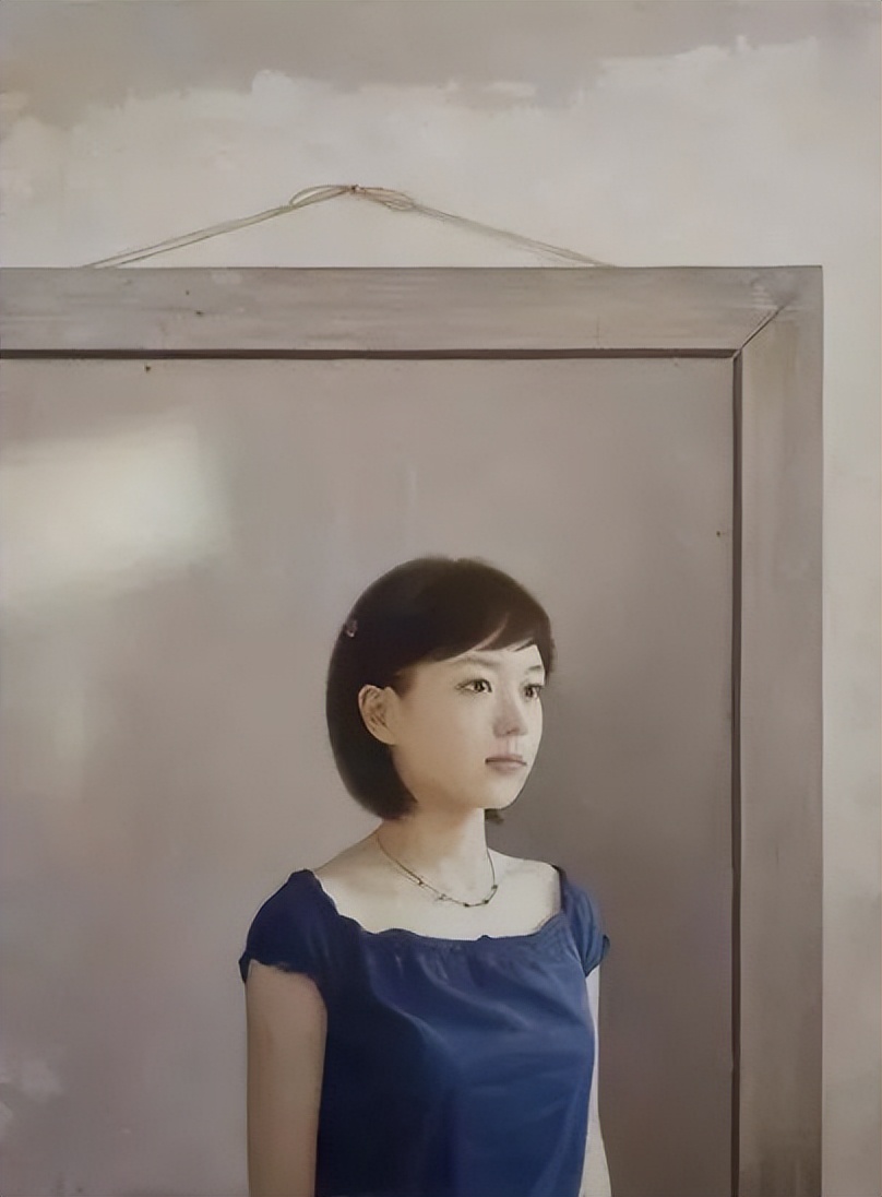 日本的柔情女子油画︱卯野和宏作品