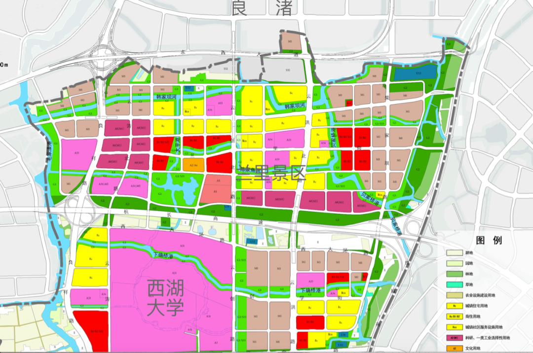 良渚老街规划图图片