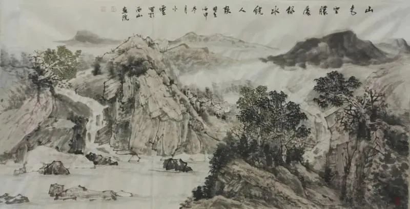 中国美术家协会会员,杨小灵国画作品欣赏