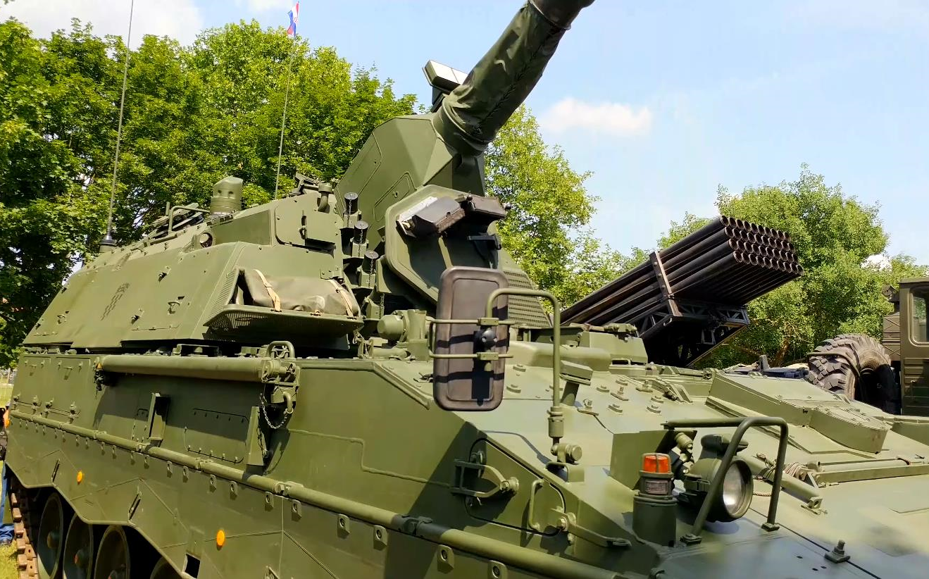 炮平四海,德军陆军pzh2000型自行榴弹炮