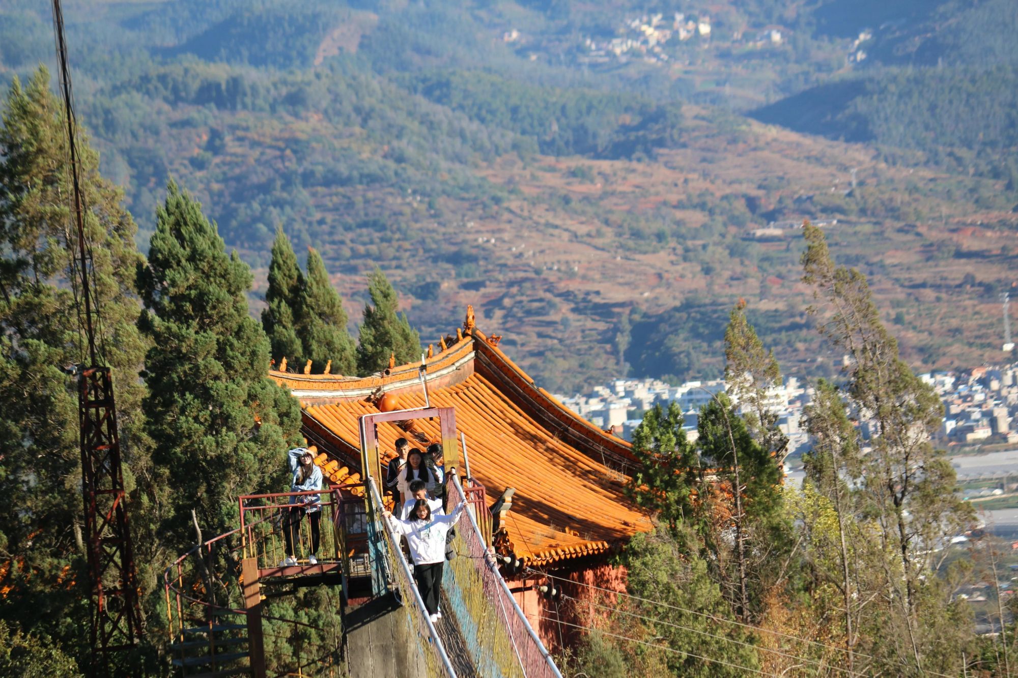 云南昆明周边小众打卡宝藏地富民伽峰山