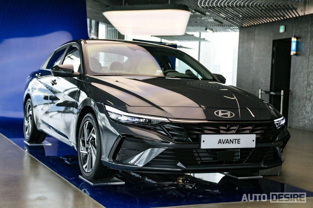 新款现代avante海外发布 前脸有变化 面临新能源市场冲击
