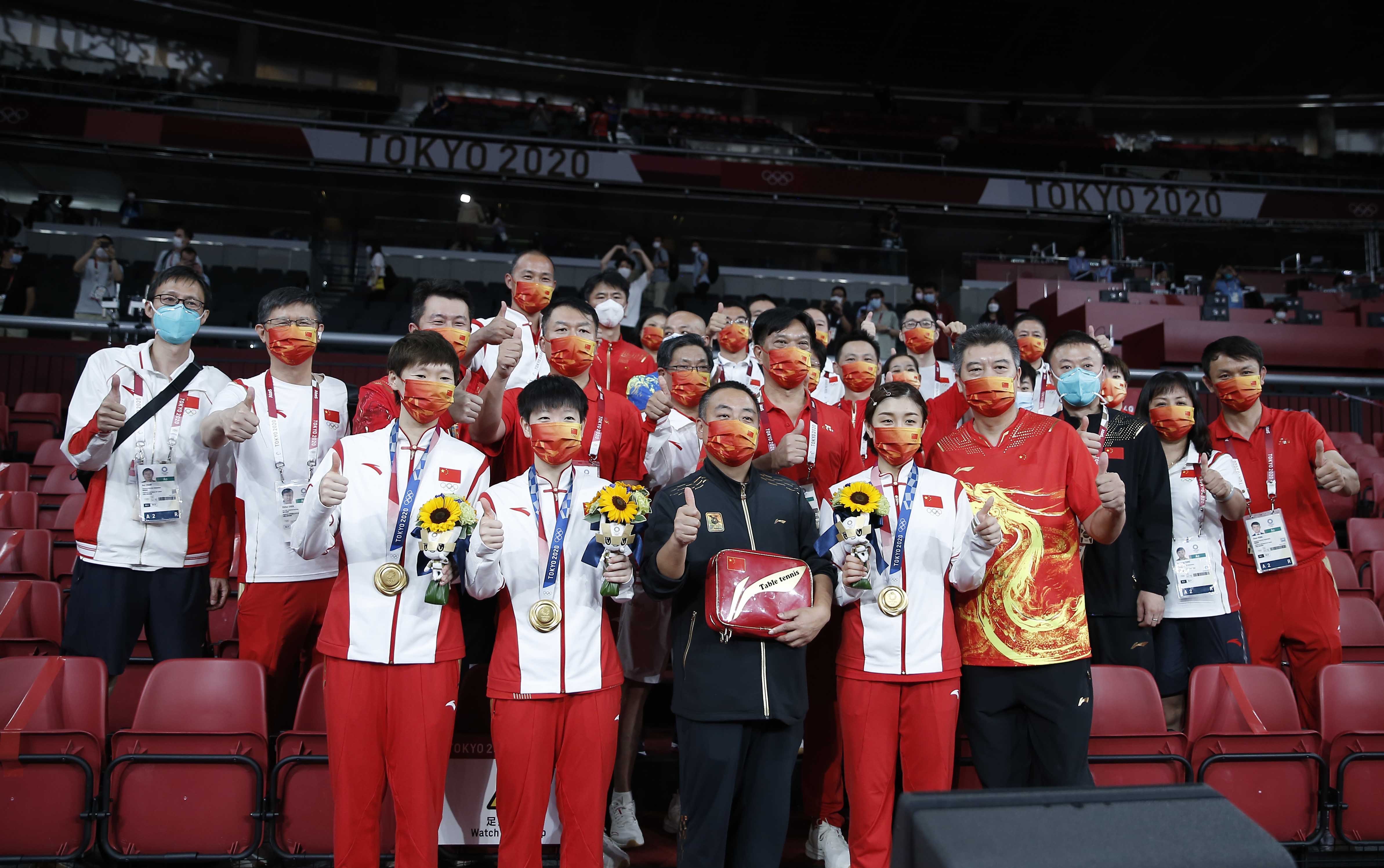 乒乓球——中国队夺得女团冠军