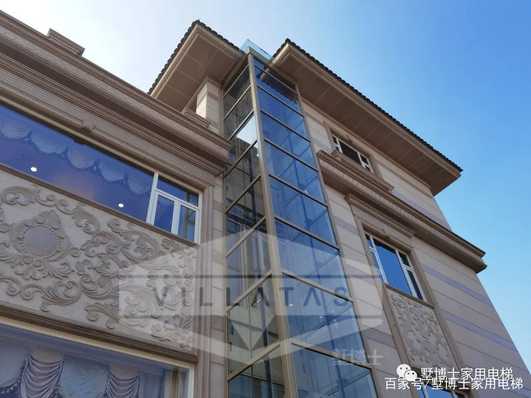 室外小型电梯安装平面图（室外小型电梯）