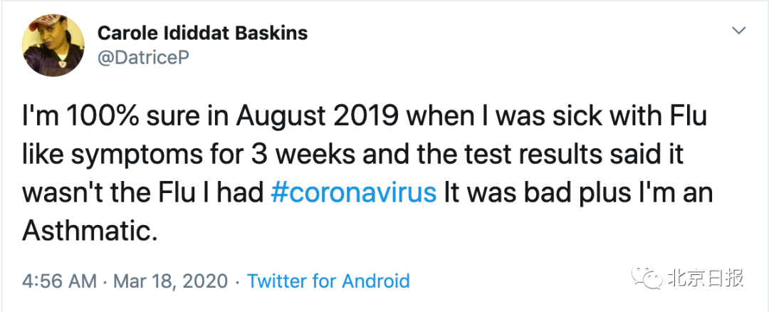 推荐多名美国网民自曝去年感染新冠肺炎：病毒存在的时间比想象中长